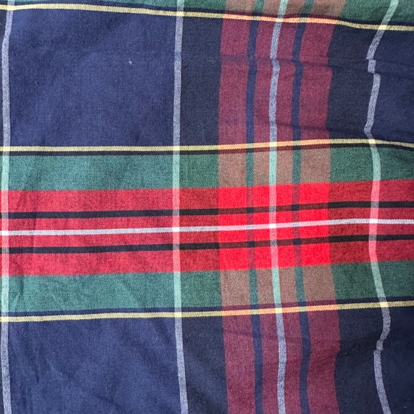 J. Crew Factory Smocked Plaid Holiday Dress - Picture 5 of 11